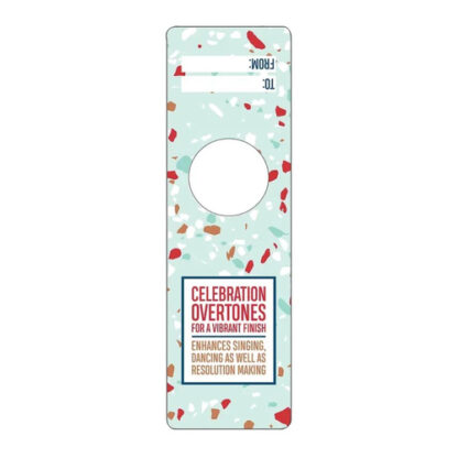 Zoom to enlarge the Bottle Gifttag • Celebration Overtones