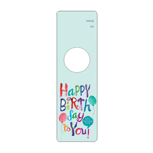 Zoom to enlarge the Bottle Gifttag • Happy Birthday To You