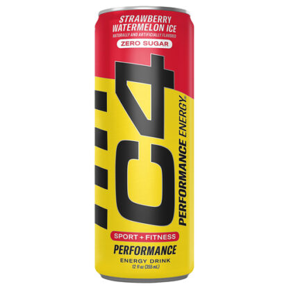 Zoom to enlarge the C4 Strawberry Watermelon Ice Zero Sugar Energy Drink