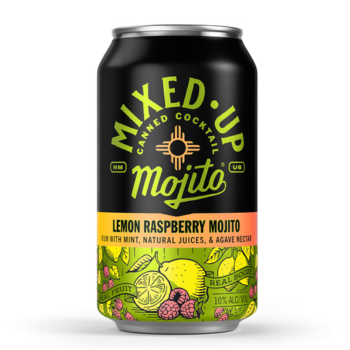 Zoom to enlarge the Mixed-up Mojito Cocktails • Lemon Raspberry 4pk-12oz