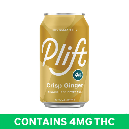 Ginger Seltzer Infused Delta 9 Thc 4mg