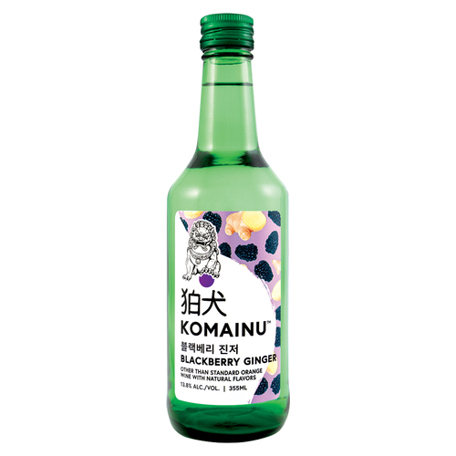 Komainu Blackberry Ginger Soju