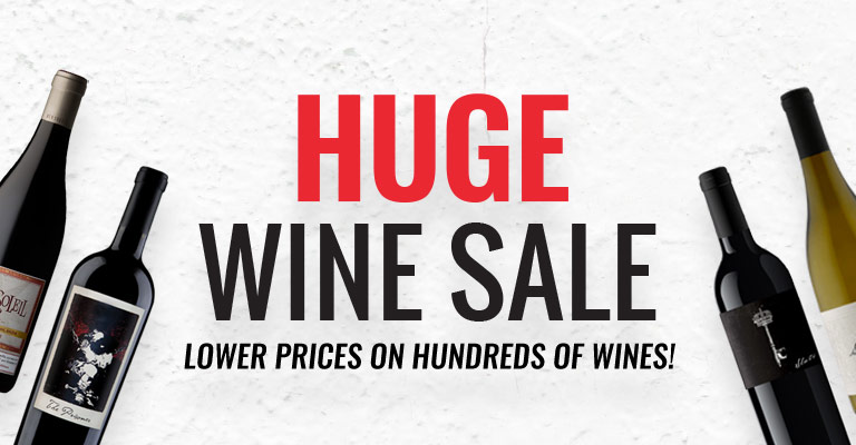 Huge Wine Sale