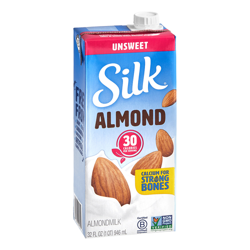 Zoom to enlarge the Silk Almond Unsweet Milk