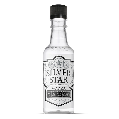 Silver Star Vodka • 50ml (Each)