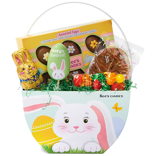 Zoom to enlarge the See’s Candies Easter Chick Basket