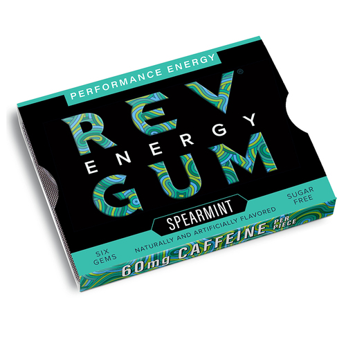 Zoom to enlarge the Rev Electrolyte Gum &bull; Spearmint Sugar Free