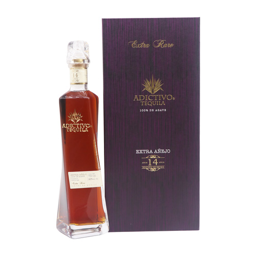 Adictivo Tequila • 14yr Extra Anejo Clear Bottle
