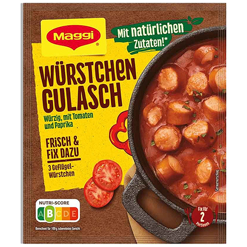Maggi Fix Wurstchen Gulasch