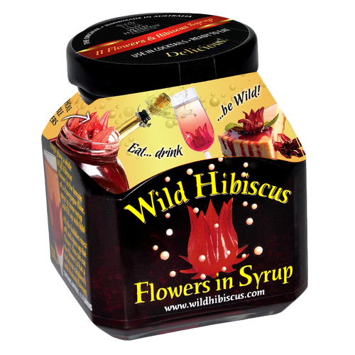 Wild Hibiscus Flowers In Sryup (9-11 Count)