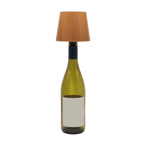 Zoom to enlarge the Led Bottle Top Lamp Rechargeable • Gold