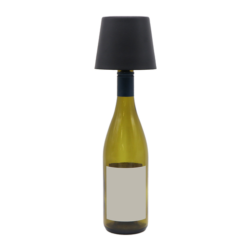 Led Bottle Top Lamp Rechargeable • Black