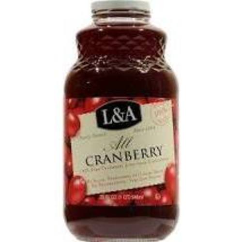 L & A Juice • All Cranberry