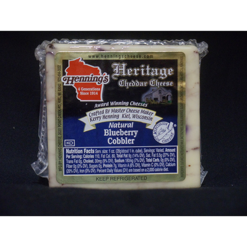Zoom to enlarge the Henning’s Mammoth Blueberry Cobbler Cheddar