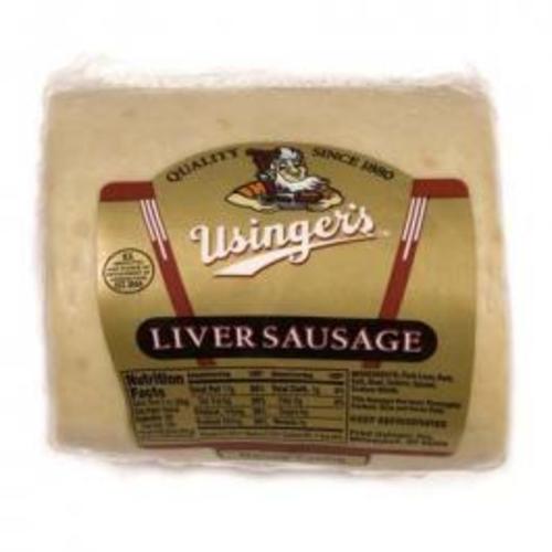 Zoom to enlarge the Usinger’s Liver Sausage Unsmoked