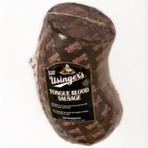 Zoom to enlarge the Usinger’s Tongue Blood Sausage
