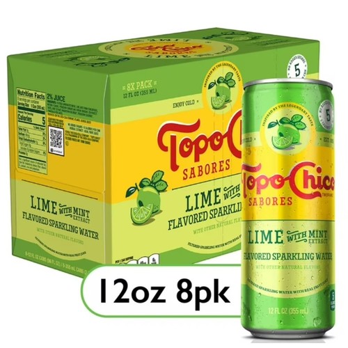 Zoom to enlarge the Topo Chico Sabores Lime Mint