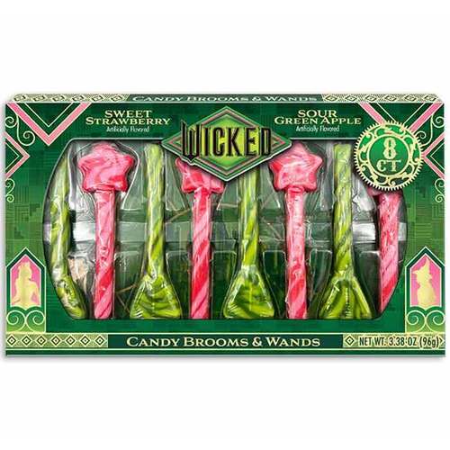Zoom to enlarge the Holiday • Wicked Candy Wands & Brooms Box 8ct