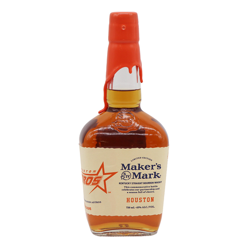 Zoom to enlarge the Makers Mark Bourbon 90 • Astros Bottle