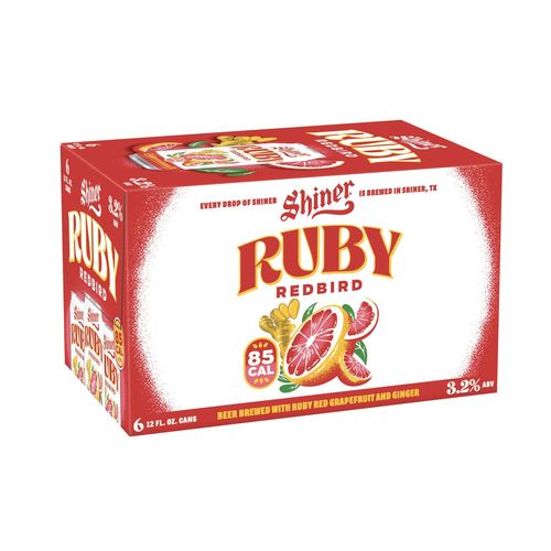 Zoom to enlarge the Shiner Ruby Red Bird • 6pk Can