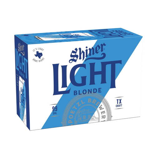 Zoom to enlarge the Shiner Light Blonde Beer 99 Calories