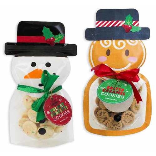 Zoom to enlarge the Holiday • Too Good Snowman and Gingerbread Man Stand Up Pouch