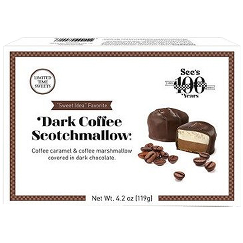 Zoom to enlarge the See’s Candies Dark Coffee Scotchmallow