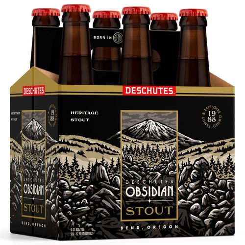 Zoom to enlarge the Deschutes Obsidian Stout • 6pk Bottle
