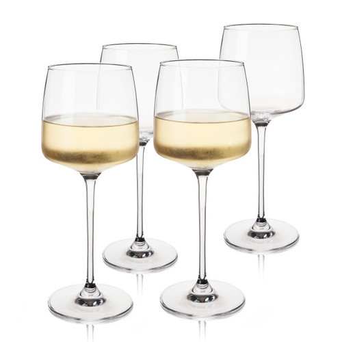 Viski Julien Crystal Chardonnay Wine Stems 16 oz