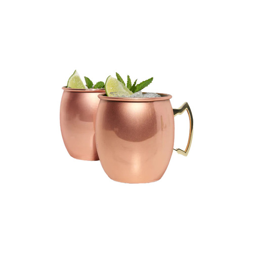 Zoom to enlarge the True • Moscow Mule Smooth 16oz 2 Pack Copper-plate