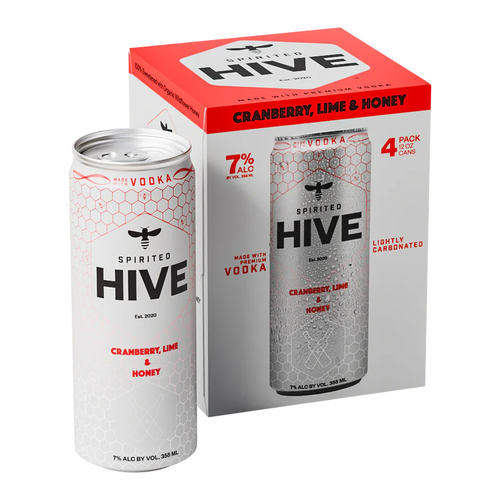 Zoom to enlarge the Spirited Hive • Vodka Cranberry Lime 4pk-12oz
