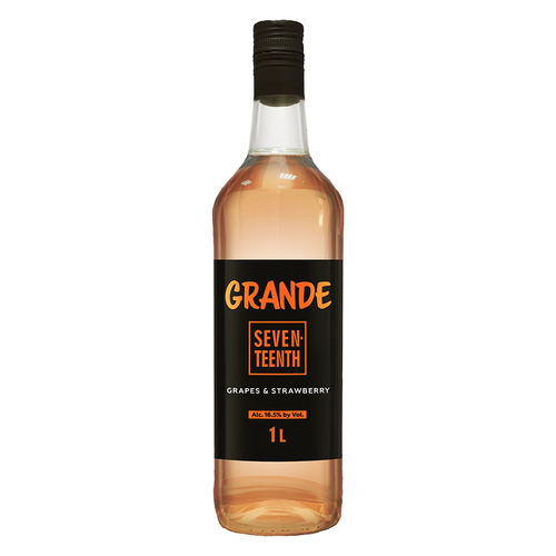 Grande Seventeenth Grapes and Strawberry