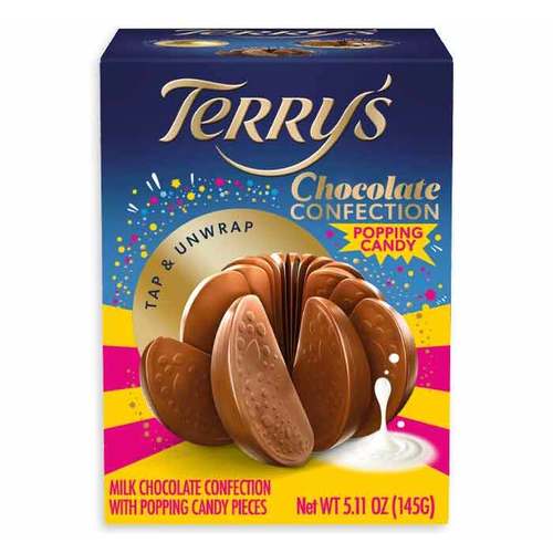 Zoom to enlarge the Terry’s Orange Chocolate &bull; Milk W Popping Candy