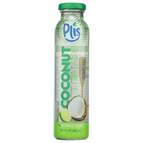 Plis Coconut Water • Limeade Pulp Free