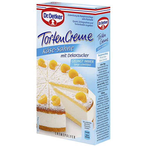 Dr Oetker Torten Creme Kaese Sahne
