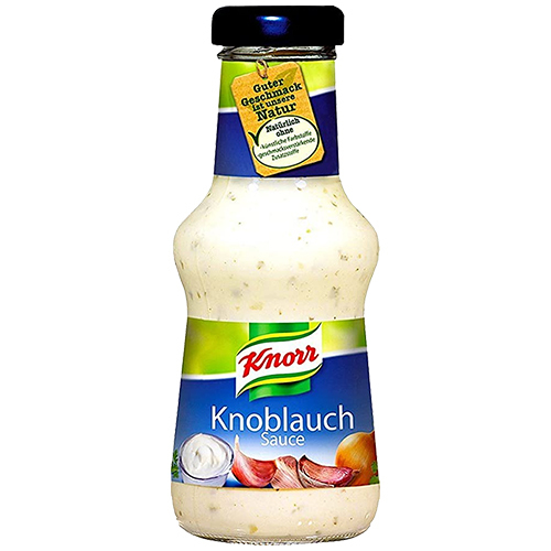 Knorr Schlemmersauce &bull; Knoblauch (Garlic Sauce)