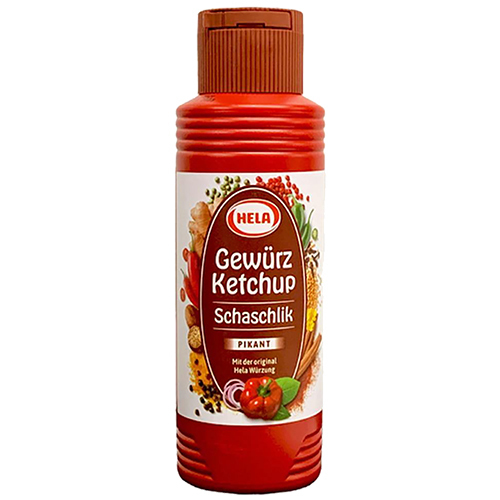 Zoom to enlarge the Hela Schaschlik Gewukrz Ketchup Pikant