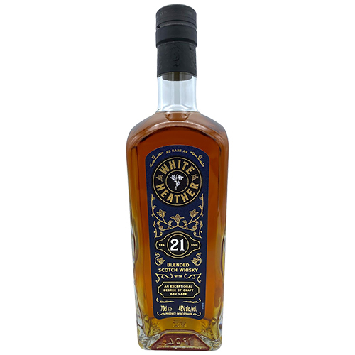 White Heather Blended Scotch Whisky • 21yr