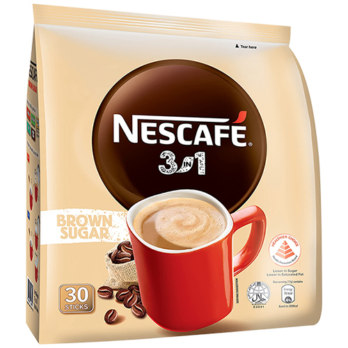 Nescafe 3 In 1 Coffee Brown Sugar Box