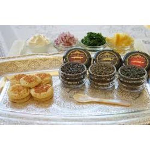 Zoom to enlarge the Plaza Flight Caviar Trio Infused