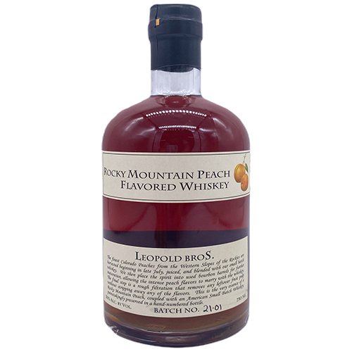 Zoom to enlarge the Leopold Bros Rocky Mtn Peach Whiskey