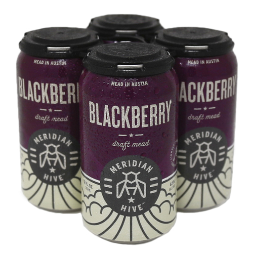 Zoom to enlarge the Meridian Hive Blackberry Mead &bull; Cans