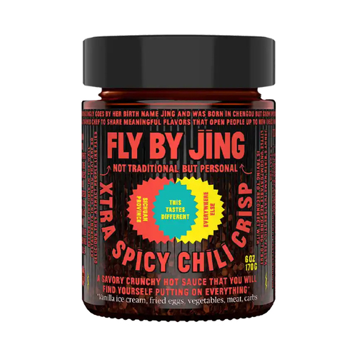 Fly By Jing Hot Sauce &bull; Xtra Spicy Chili Crisp