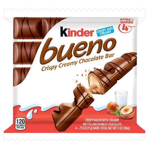Kinder Bueno Crispy Creamy Milk Chocolate Bar