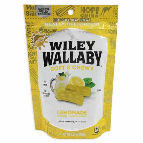Zoom to enlarge the Wiley Wallaby Licorice &bull; Lemonade