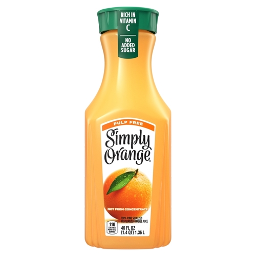 Simply Orange Juice Pulf Free