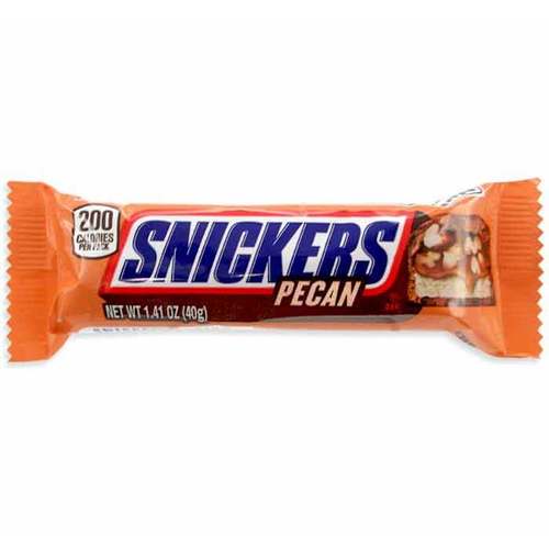 Snickers Chocolate Candy Bar - Pecan Single
