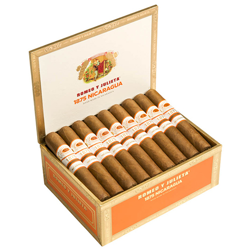 Zoom to enlarge the Cigar Romeo Y Julieta 1875 Nicaragua Bully Box Of Twenty-five