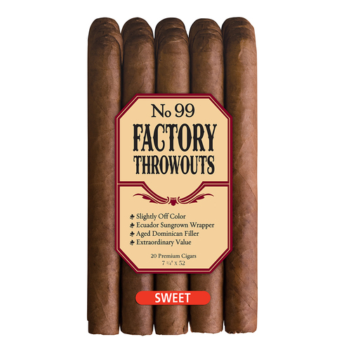 Zoom to enlarge the Cigar J.c. Newman Factory Throwouts No.99 Sweet Box Of Twenty