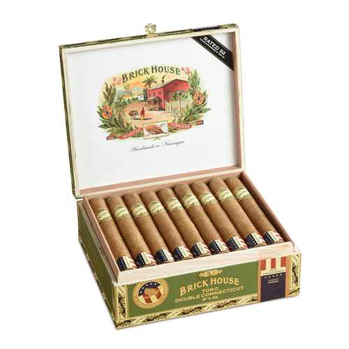 Zoom to enlarge the Cigar J.c. Newman Brick House Double Connecticut Toro Box Of Twenty-five